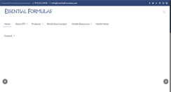 Desktop Screenshot of essentialformulas.com